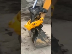 Cat306 mini excavadora de fijación duradero cubo acopladores rápidos acoplador rápido para excavadora de 7 toneladas