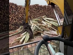 Excavadora agarrador cubo de madera hidráulica agarrador 360 de tronco agarre y piedra excavadora giratoria agarrador