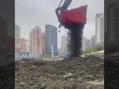 molino de cubo rocas de campo de importación motor hidráulico de alta frecuencia de vibración molino de cubo