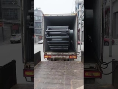 Excavadora Carga del pontón