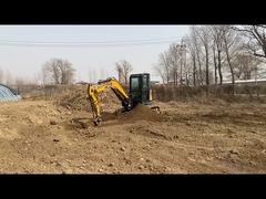 Trabajo forestal Mini excavadora usada SY16C SY18C SY26U SY35U SY50U Mini excavadora de rastreo