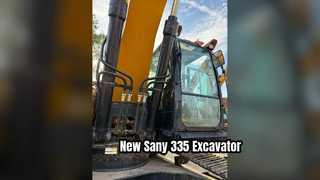 Nueva excavadora Sany 335 en stock
