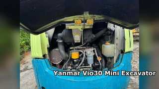 Miniexcavadora usada Yanmar Vio30 Rendimiento confiable