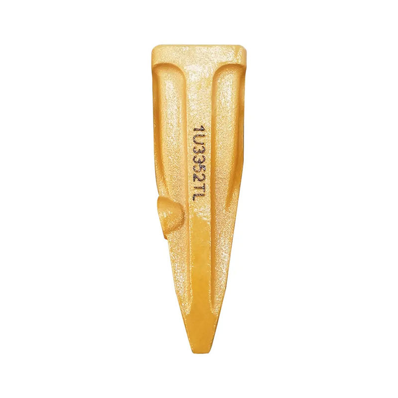 Acero aleado Excavadora Dentes de cubo Forja de fundición IU3352 Dentes de roca para gato E320