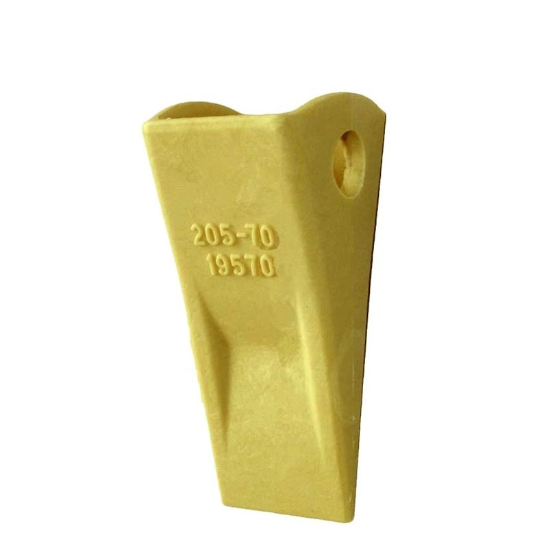 hecha en China Venta caliente PC200-6 Excavadora de rastreo piezas de repuesto diente de cubo 205-70-19570