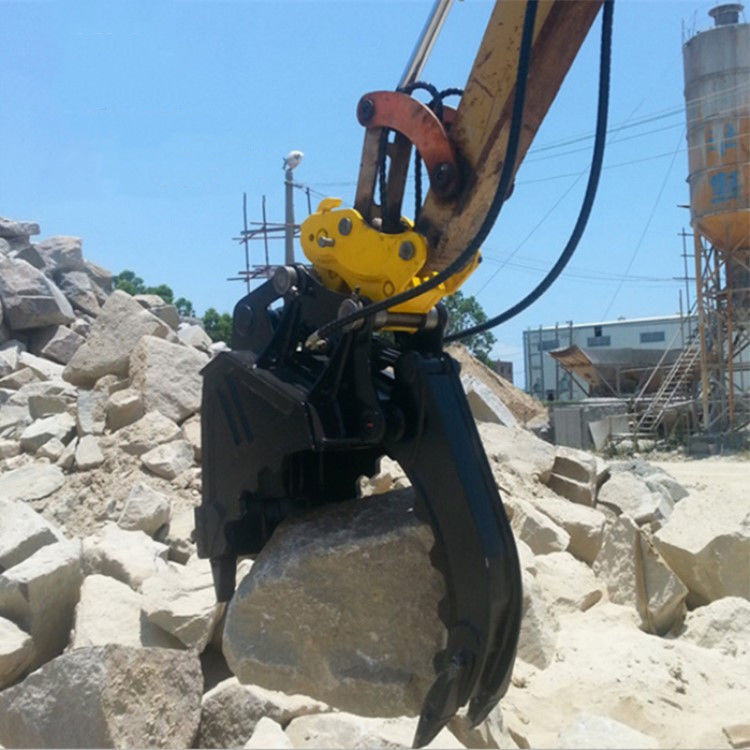 Carga Descarga Excavadora Clampada de pulgar de cubo Mecánica Mini Pulgar de cubo grande utilizado para DH55