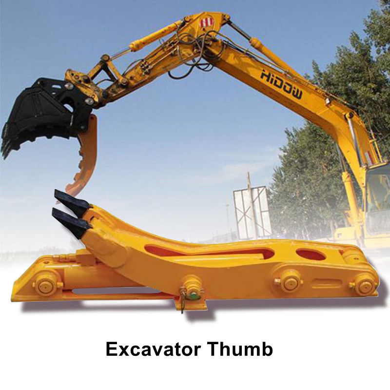 Carga Descarga Excavadora Clampada de pulgar de cubo Mecánica Mini Pulgar de cubo grande utilizado para DH55