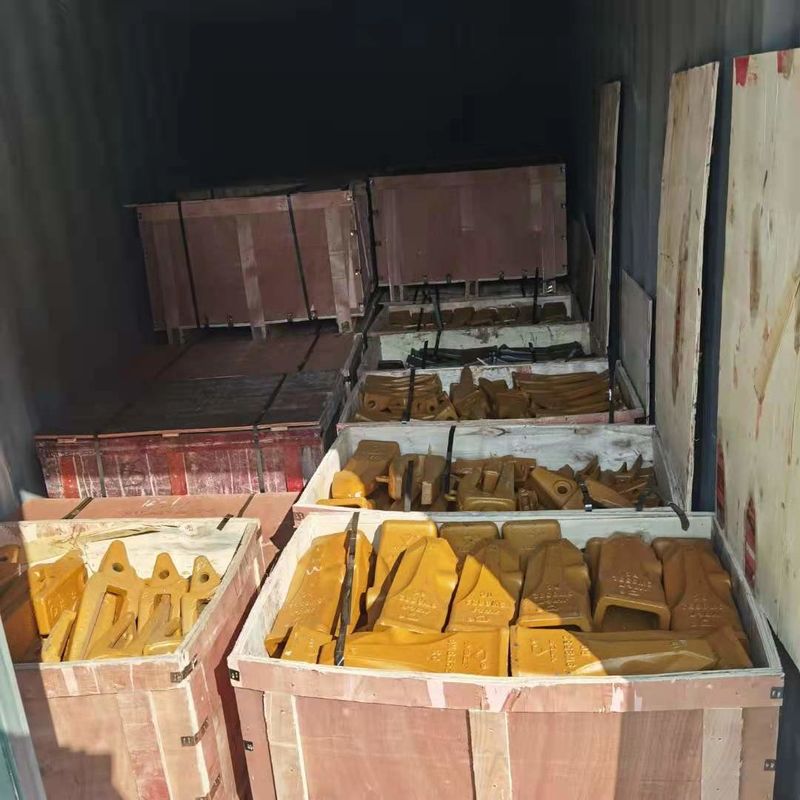 Diente de cubo de excavadora y adaptador y bloqueo de material forjado barra de dientes de cubo de cubo de dientes de cubo para cat330