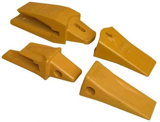Las piezas de excavadora dientes de cubo de alta resistencia rígida DENTES Dentes de acero extraíbles para excavadora
