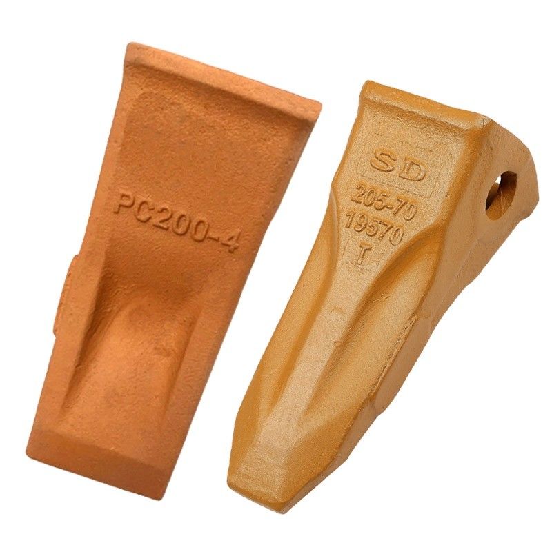 Excavadora de trabajo de tierra Adaptador de dientes de cubo PC 200 Komatsu Excavadora de piezas de repuesto