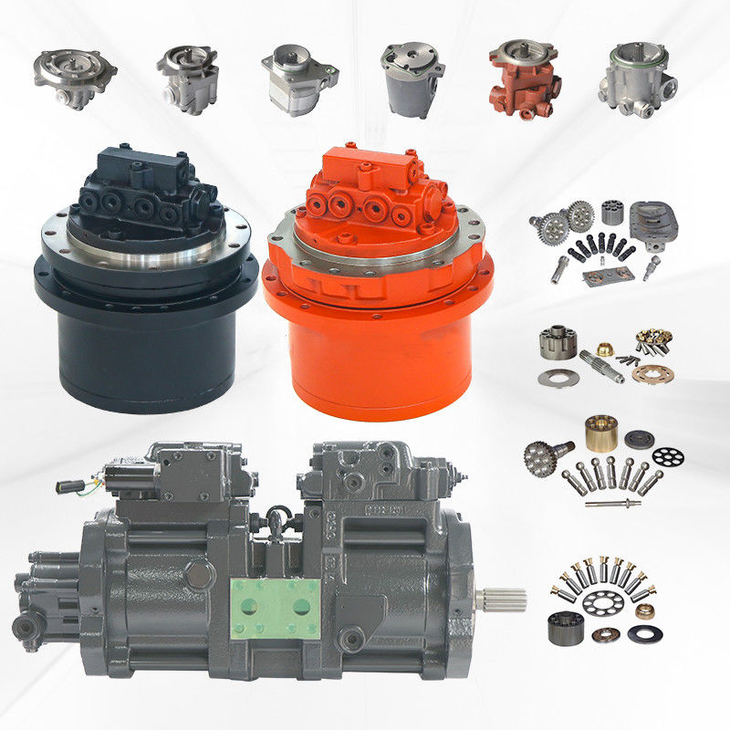 Partes del motor de oscilación de la excavadora hidráulica Motor del motor del pistón de la bomba principal