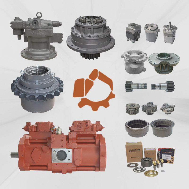 Partes del motor de oscilación de la excavadora hidráulica Motor del motor del pistón de la bomba principal
