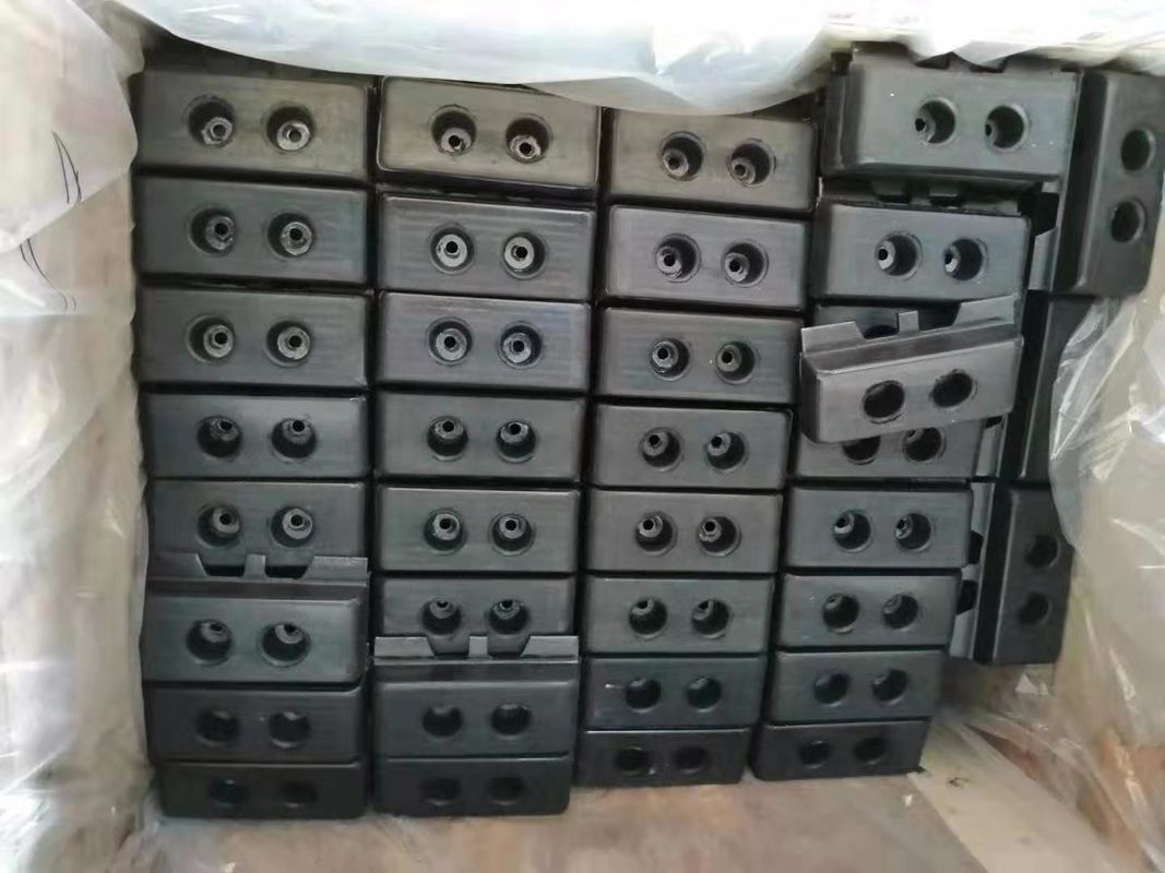 Pads de caucho de 450 mm/600 mm para excavadoras PC30 PC40 PC45 PC60 PC75