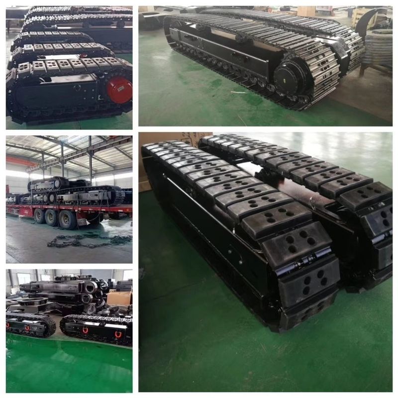Chasis de acero y caucho a medida de 0.5 a 120 t