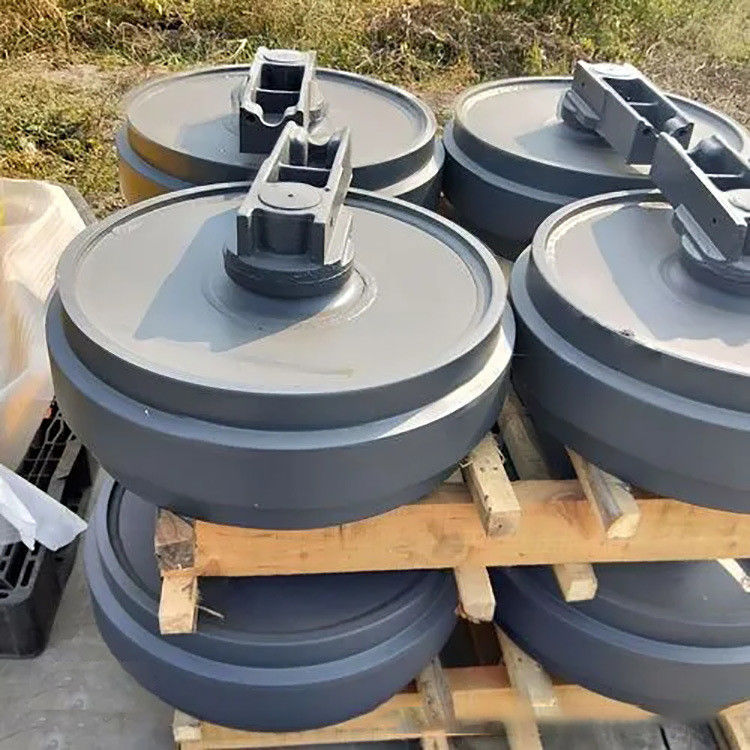 Pc20 Pc30 Pc40 Pc50 Pc55 Pc60-6 Pc100-5 Pc120 Pc200-5 para mini excavadora piezas de repuesto del tren de aterrizaje delantero de caucho Idler Wh