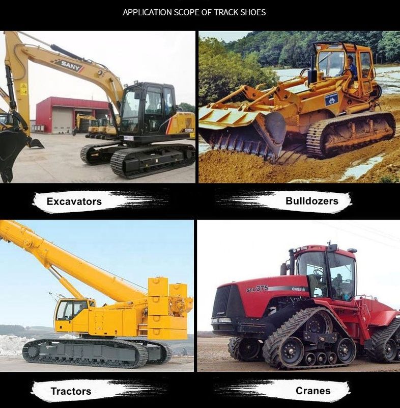 Calzado para excavadoras de alta calidad