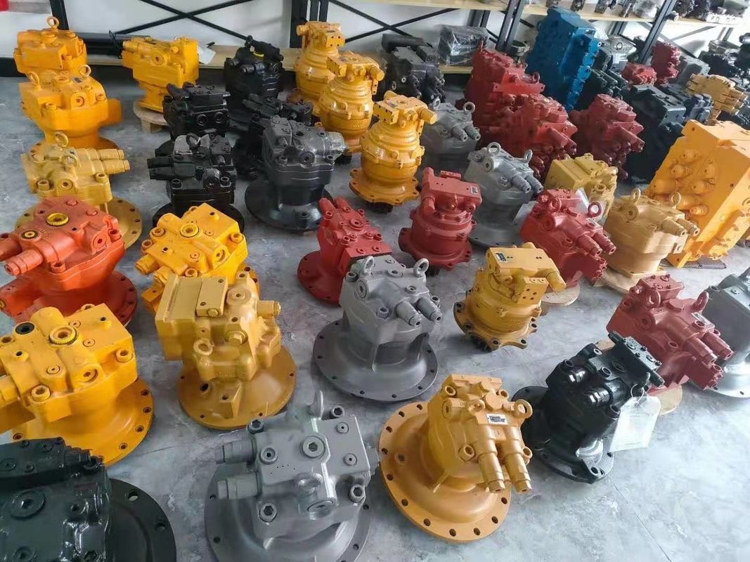 Para las piezas de repuesto de las excavadoras