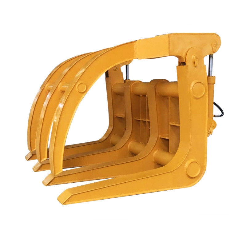 Excavadora de fábrica Raquetas de limpieza de tierras 1 - 100 toneladas Excavadora Raca de palo Q345 / NM400