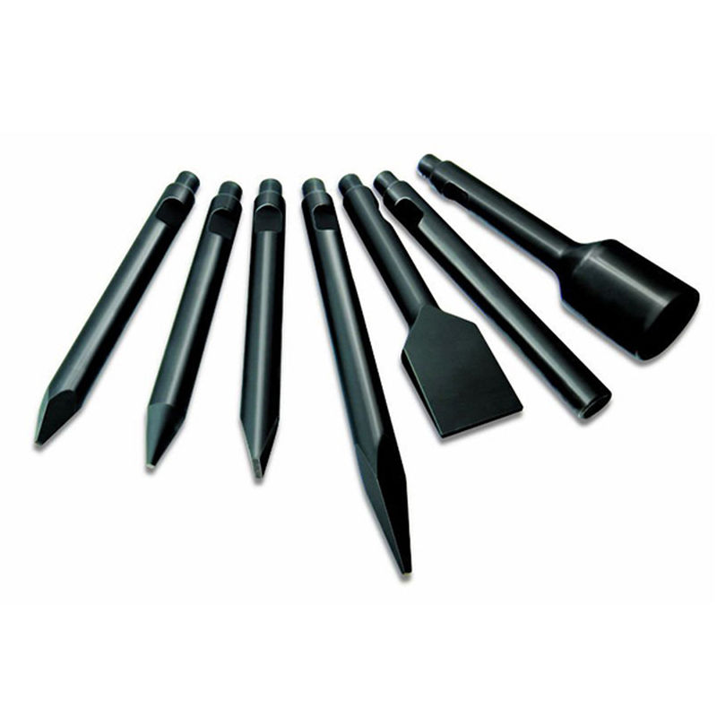 piezas de excavadoras fracturador de martillo de roca hidráulica cincel contundente 68mm cincel fracturador hidráulico herramienta de cuña tipo 135mm 140mm