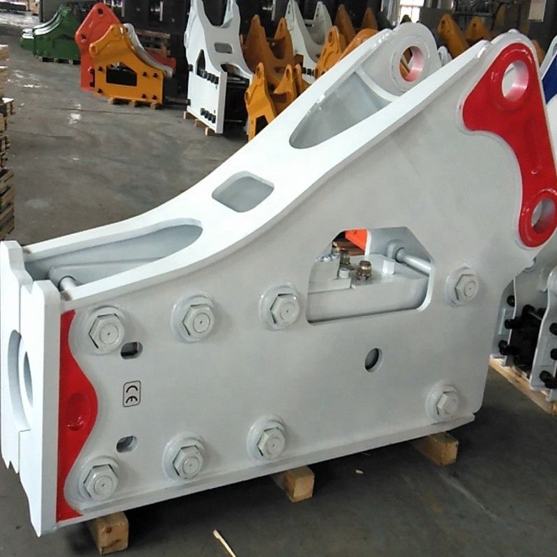 Venta al por mayor Diámetro68 100 140 185 mm Excavadora Concreto de alta frecuencia Vibración de piedra Máquina de rotura hidráulica Jack Hamm