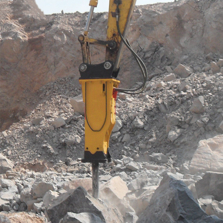 Construcción de excavadoras Concreto Demolición de rocas Martillo rompehielos Demolición perforación Hyundai Martillo hidráulico