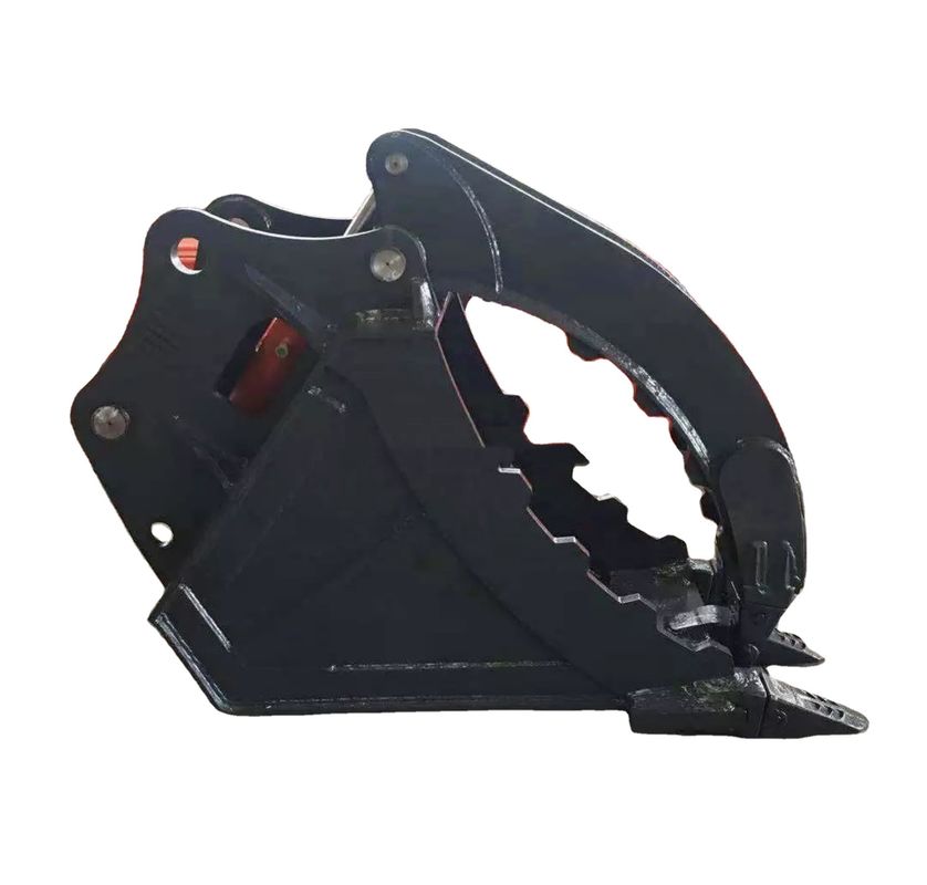 Cubo hidráulico de pulgar de agarre esqueleto cubo mini excavadora cubo giratorio para excavadora