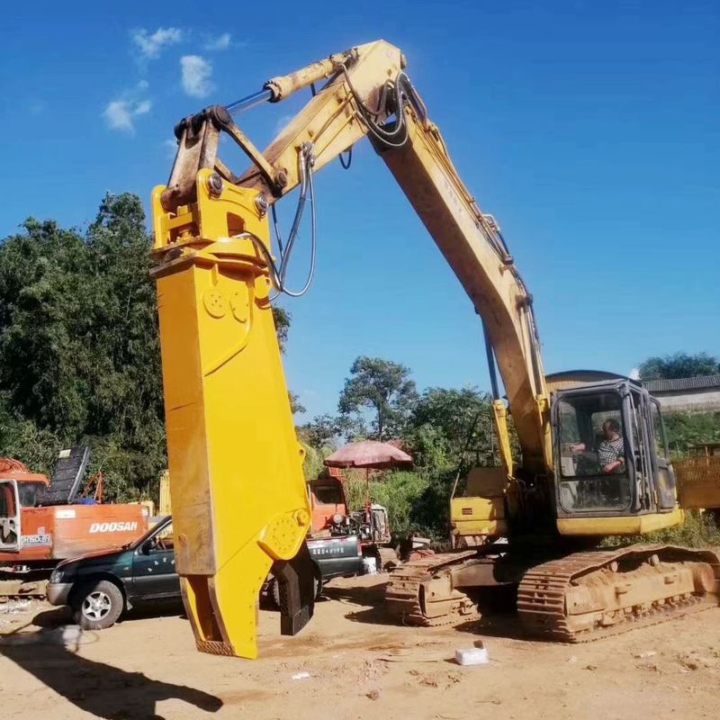 Excavadora Alligador hidráulico de chatarra de corte de demolición de corte de acero de corte utilizado para la excavadora C324