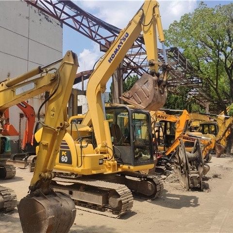 PC58-8 PC60-8 PC70-8 Excavadora de segunda mano de 6.18 toneladas Excavadora de rastreo usada