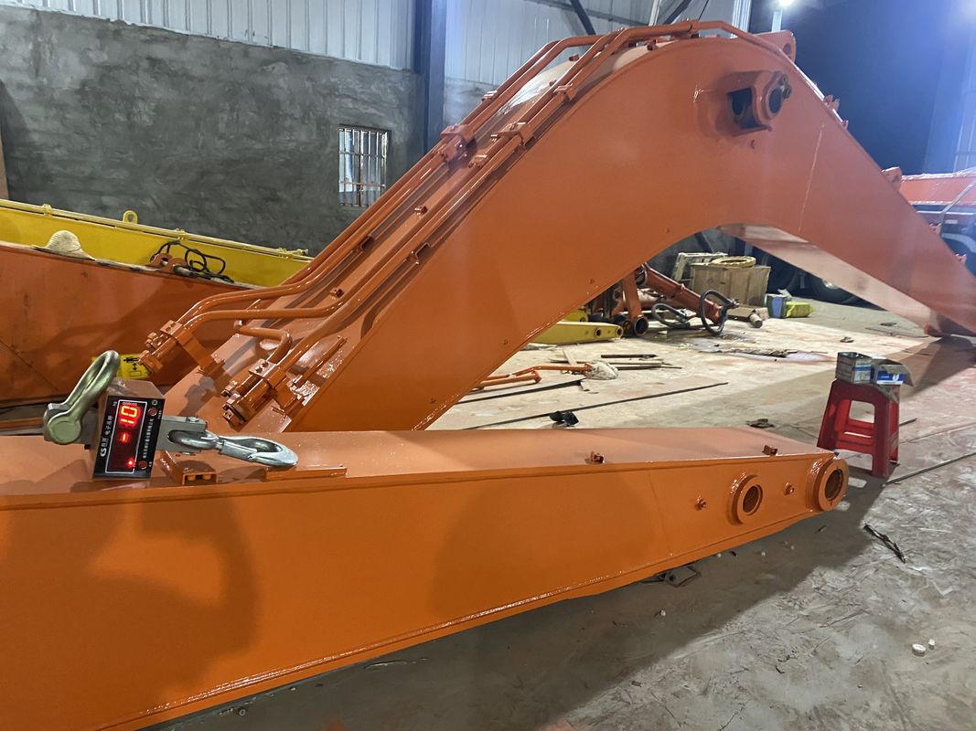 Q355B Q690 Excavadora de largo alcance Boom Excavadora brazo de extensión para Pc120 Pc200 Cat 320