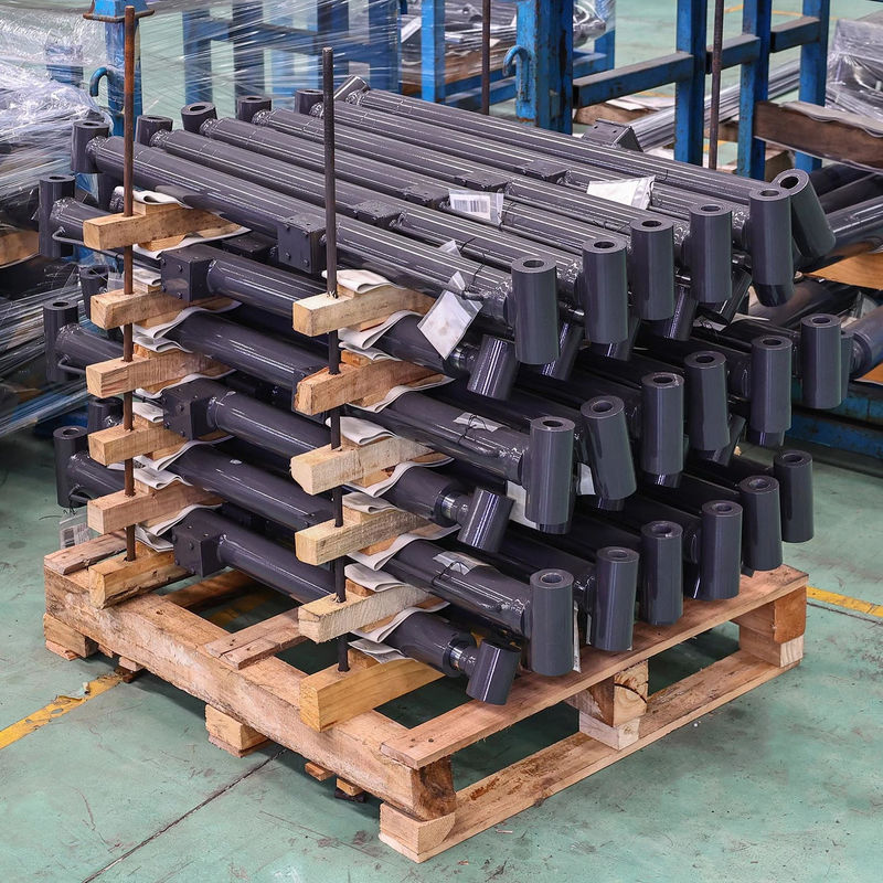Excavadora hidráulica Boom cilindro brazo cilindro cubo cilindro utilizado para Komatsu Kobelco Excavadora