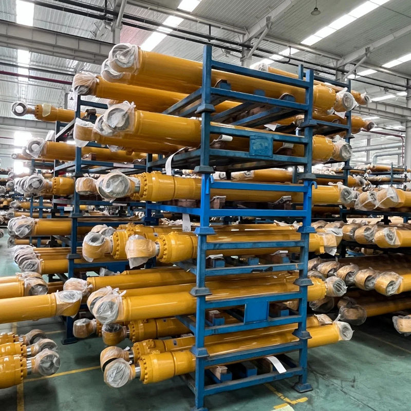 Excavadora hidráulica Boom cilindro brazo cilindro cubo cilindro utilizado para Komatsu Kobelco Excavadora