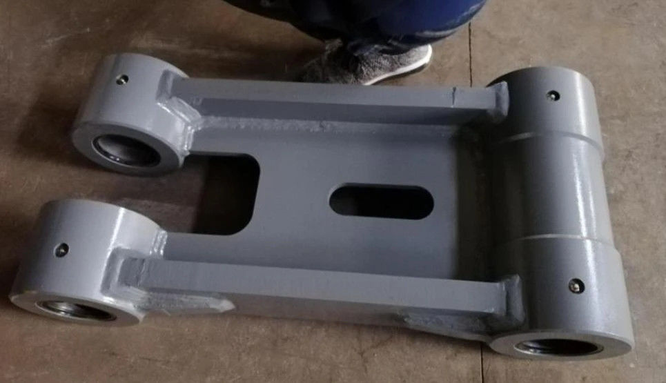 ZX200 cubo de excavadora H enlace 1027222 Equipo pesado ZX120 ZX330 ZX450 Enlace de cubo de excavadora con buche 8076541