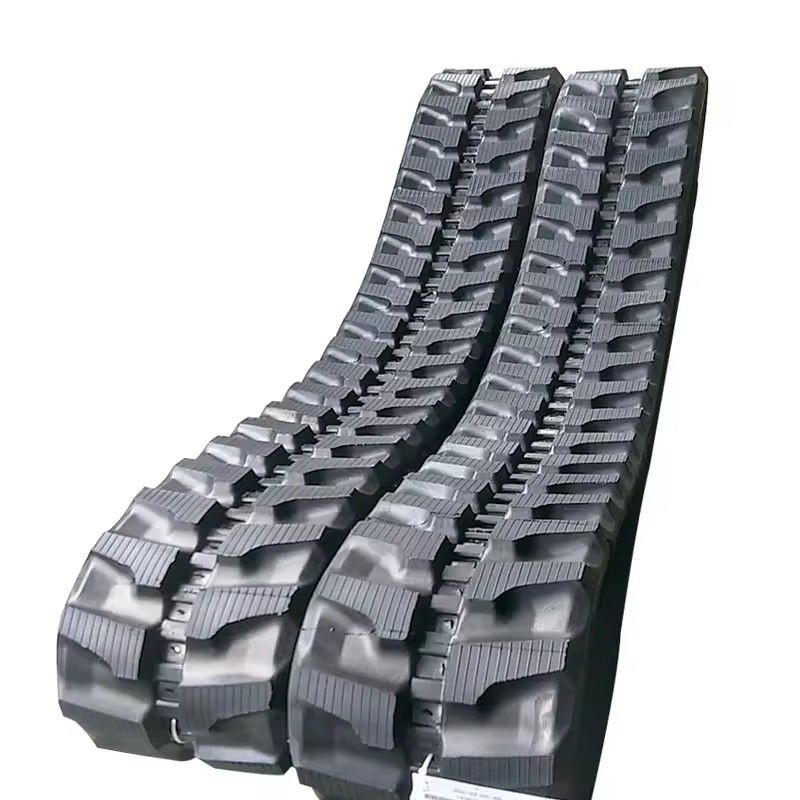 Piezas de excavadora de calidad personalizada sistema de pista de caucho barato 180x60x37 pequeñas vías de excavadora de caucho