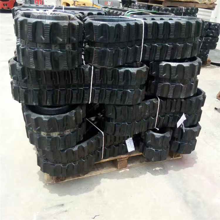 Precio bajo Alta calidad resistente al desgaste pieza de excavadora de maquinaria de resistencia pesada 400x72.5Wx76 pista de caucho de rastreo