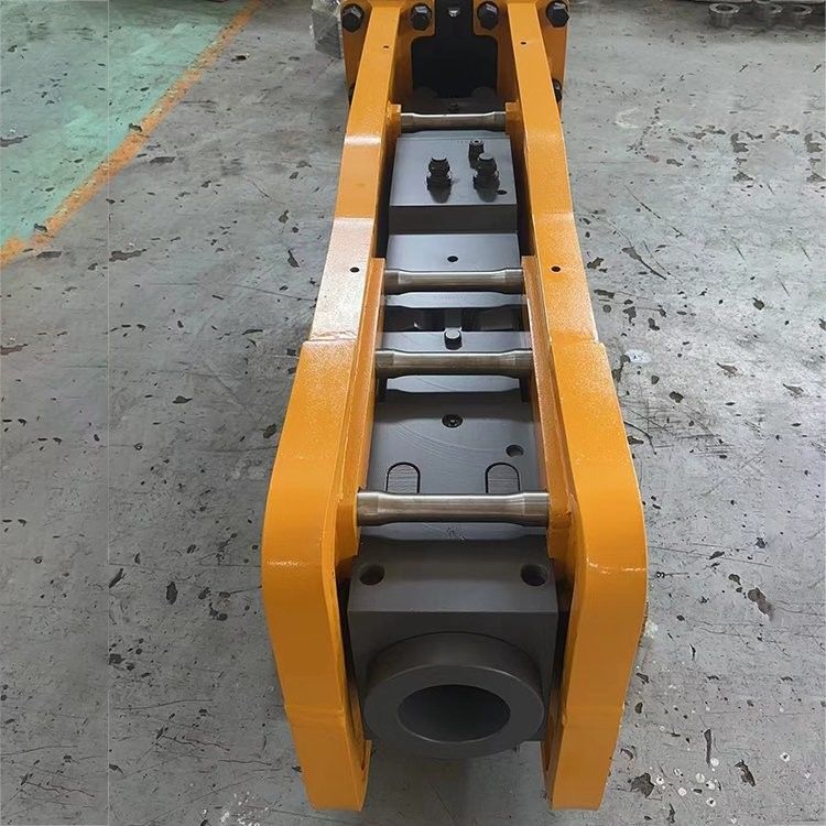 Martillo de empilado hidráulico de excavadora 75 mm Martillo de piedra de ruptura Chisel utilizado para excavadora