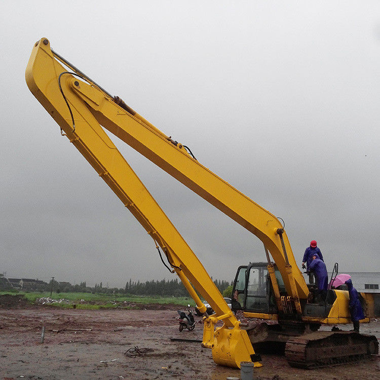 Excavadora personalizable Boom de largo alcance Servicio de 24 horas para dos excavadoras de etapa Boom de extensión