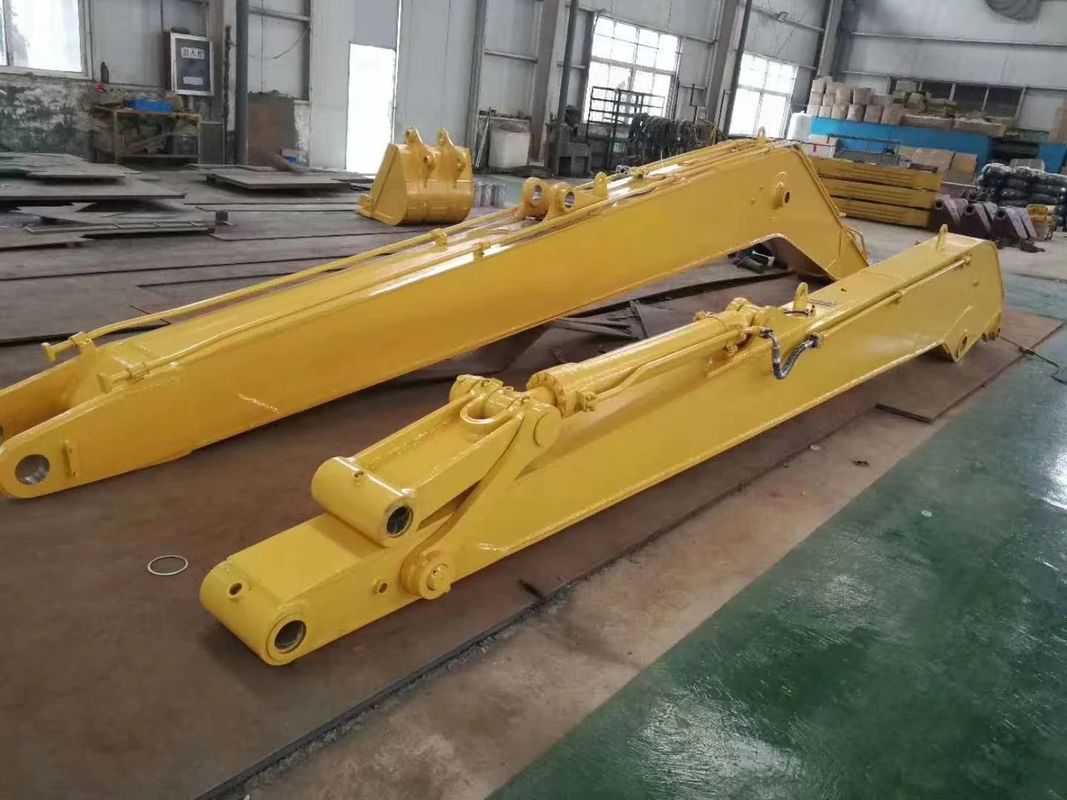 Excavadora personalizable Boom de largo alcance Servicio de 24 horas para dos excavadoras de etapa Boom de extensión