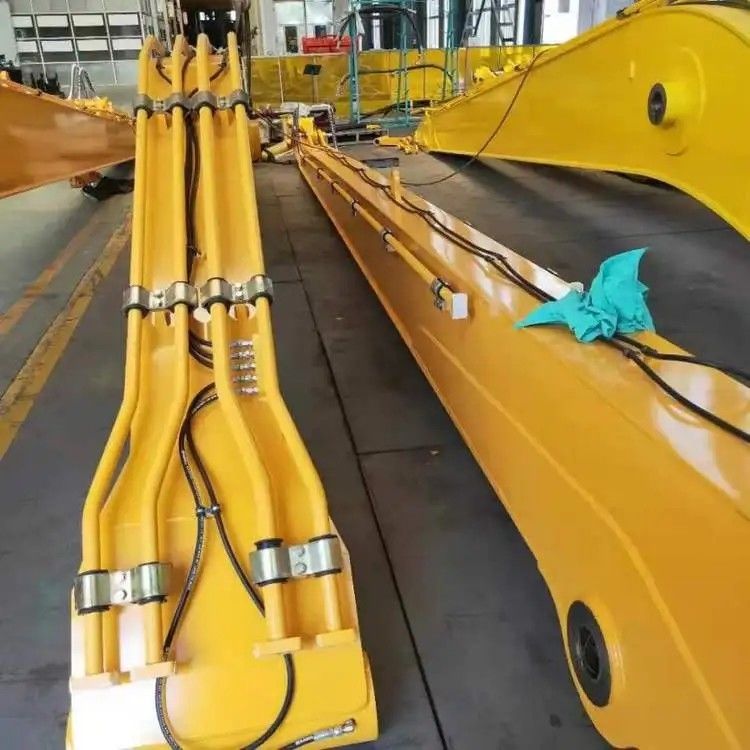 Boom Q355B de largo alcance con tunel de brazo utilizado para excavadoras de 6-50 toneladas