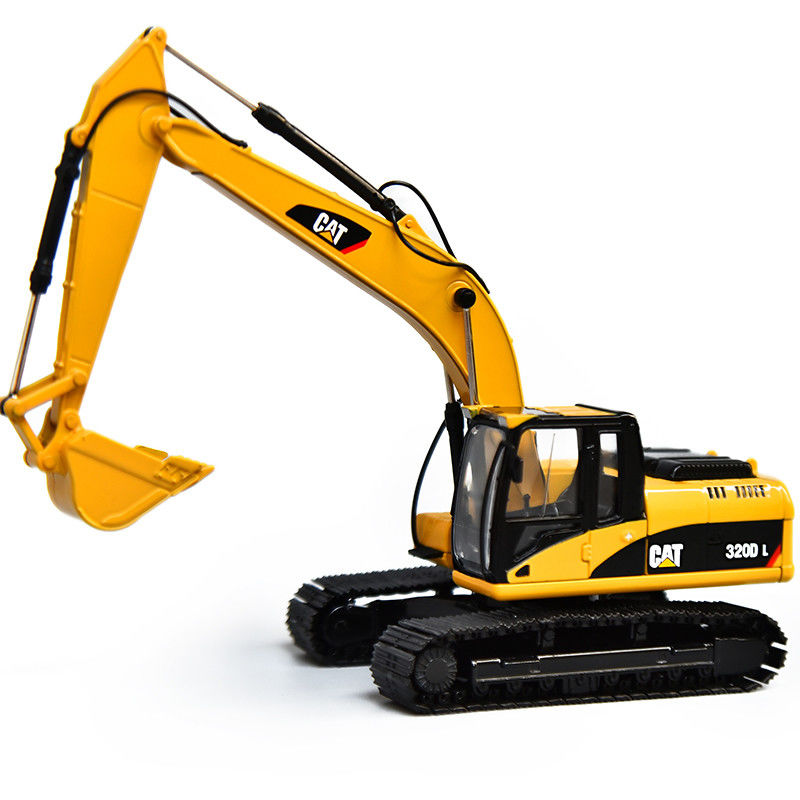 Carter CAT320DL excavadora modelo original de aleación simulación de ingeniería decoración de vehículos colección de piezas de mano adornos