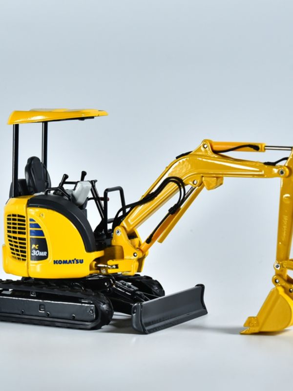 Comatsu PC30MR Mini Excavadora 1/32 A escala de modelo de metal fundido a presión juguete coleccionable
