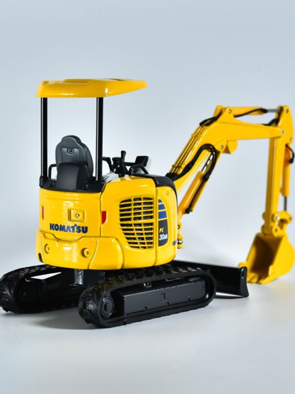 Comatsu PC30MR Mini Excavadora 1/32 A escala de modelo de metal fundido a presión juguete coleccionable