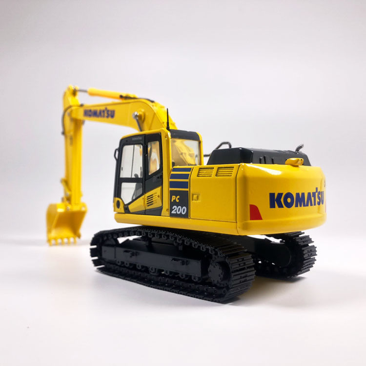 Comatsu PC200 PC210 1/50 Escala de excavadora de metal fundido a presión modelo de decoración coleccionable