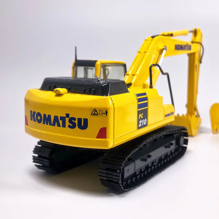Comatsu PC200 PC210 1/50 Escala de excavadora de metal fundido a presión modelo de decoración coleccionable