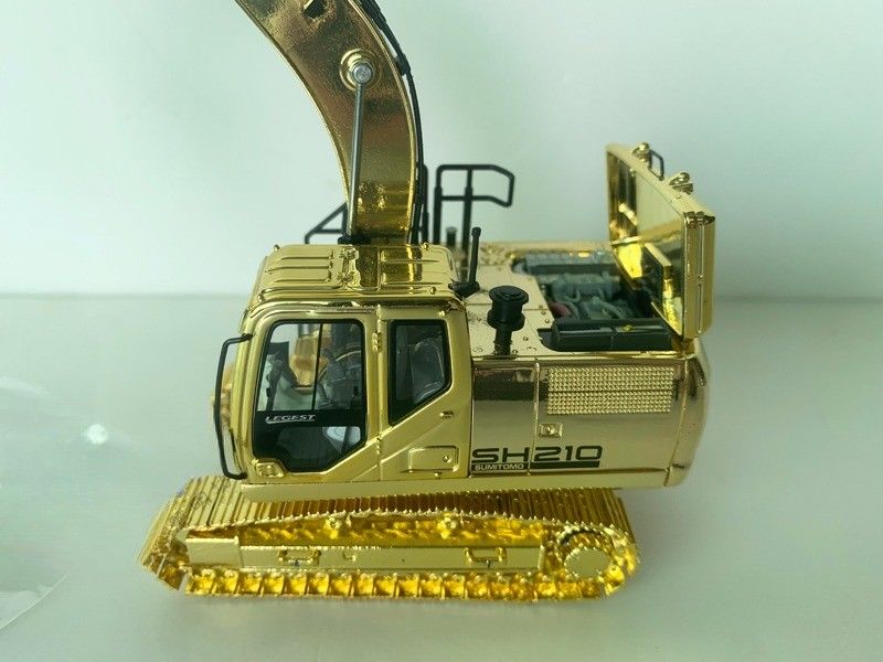 Sumitomo SH210-7 Excavadora de aleación de diecast modelo 1 50 vehículo de construcción colección a escala