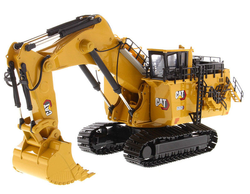 CAT6060FS 1 87 Excavadora de minería de fundición a escala modelo DM85651 CCM Replica de precisión de aleación