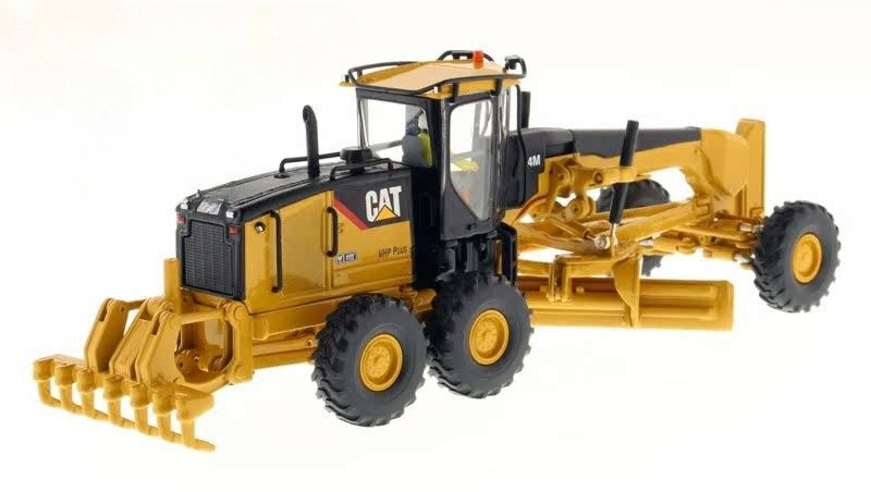 Cat 14M Motor Grader Modelo 1/50 Caterpillar Replica de clasificador autopropulsado 85189