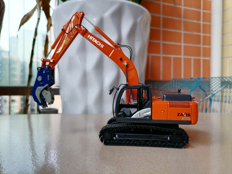 Auténtico 1/50 Hitachi ZAXIS250LC-5 ZX200 ZX350LC-6 Excavadora Dibujo Juguete Modelo