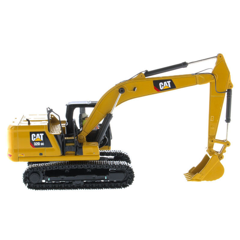Modelo de excavadora CAT M320 GC a escala 1:50, fundido a presión, de aleación, para entusiastas de la construcción