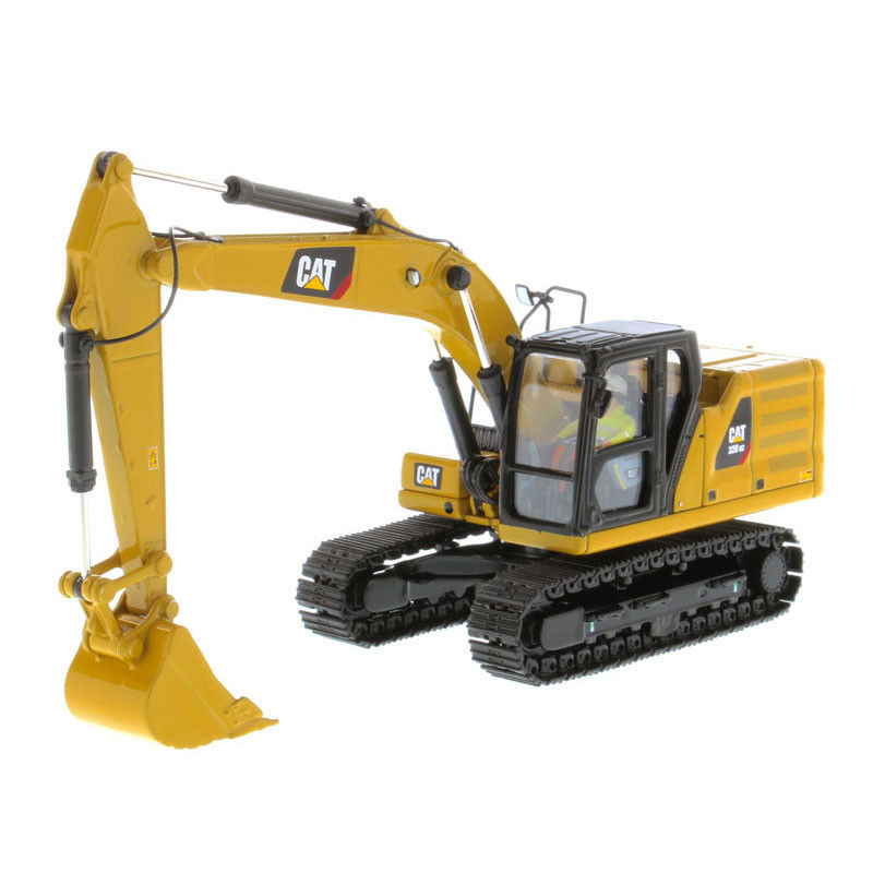 Modelo de excavadora CAT M320 GC a escala 1:50, fundido a presión, de aleación, para entusiastas de la construcción