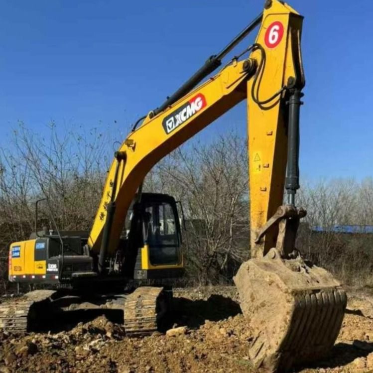 XCMG 215D 20 toneladas de excavadora de rastreo de trabajo pesado máquina excavadora de construcción industrial